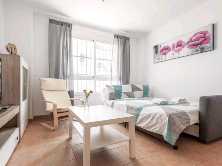 Apartamento Con Patio Y Piscina Cerca De Sevilla La Algaba Eksteriør billede