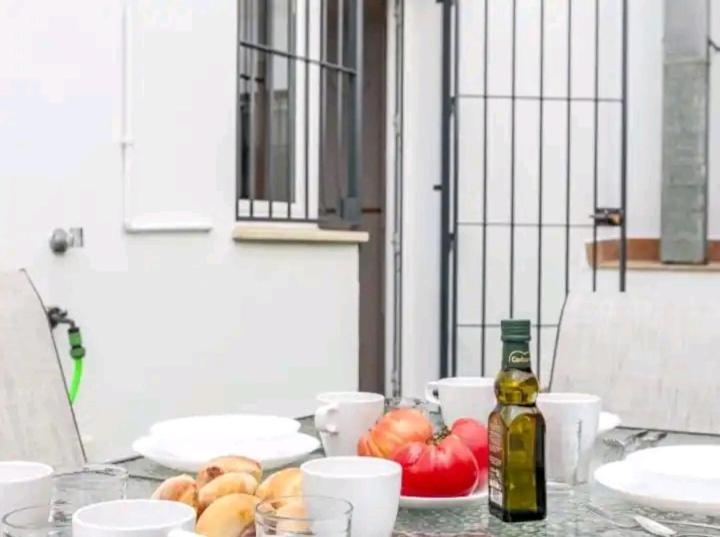 Apartamento Con Patio Y Piscina Cerca De Sevilla La Algaba Eksteriør billede